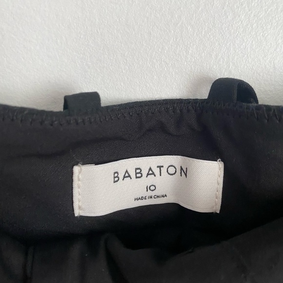 Babaton Meta Pant Black High-Waisted Long Straight Trousers 10 - Picture 4 of 9